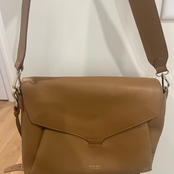 Mina baie Audrey bag In Tan - Picture 3 of 10